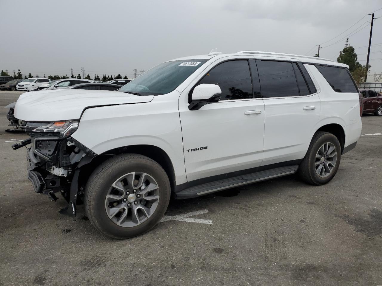 2023 CHEVROLET TAHOE K1500 LT VIN:1GNSKNKD4PR220559