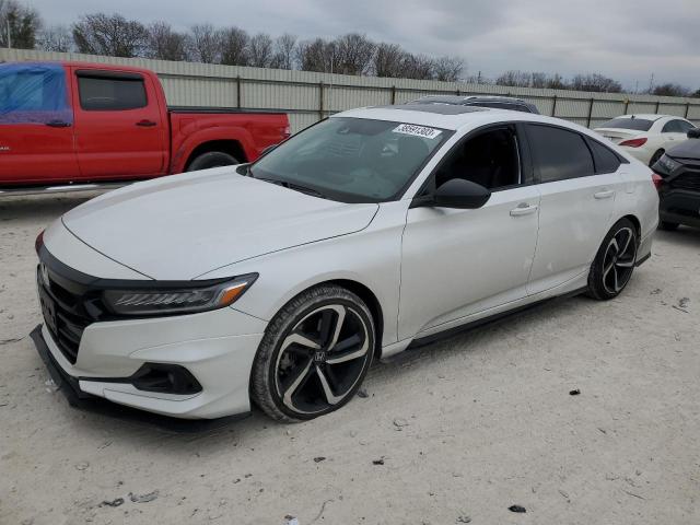 2021 HONDA ACCORD SPORT VIN: 1HGCV2F38MA019781