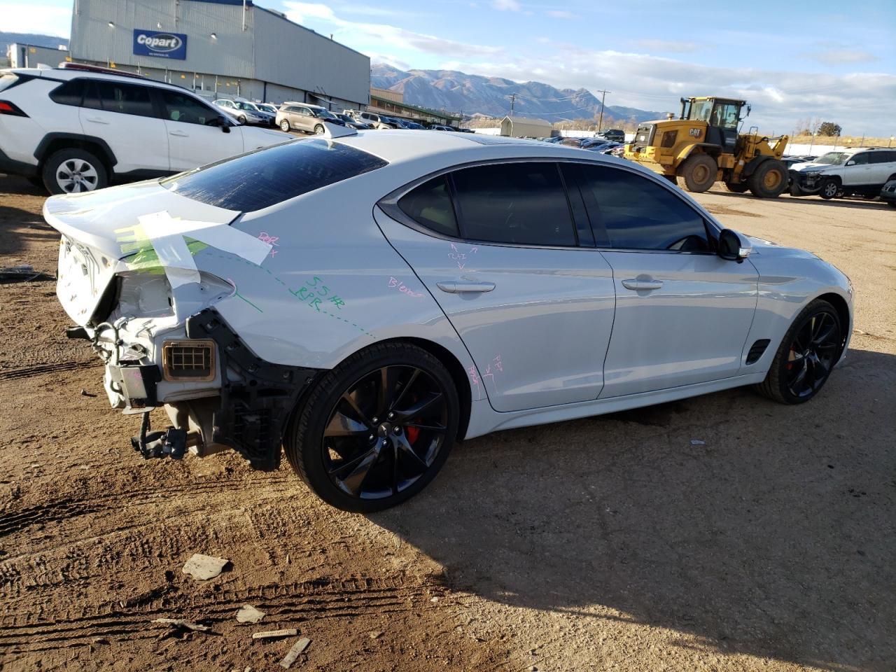 2022 GENESIS G70 BASE VIN:KMTG54TE1NU096172