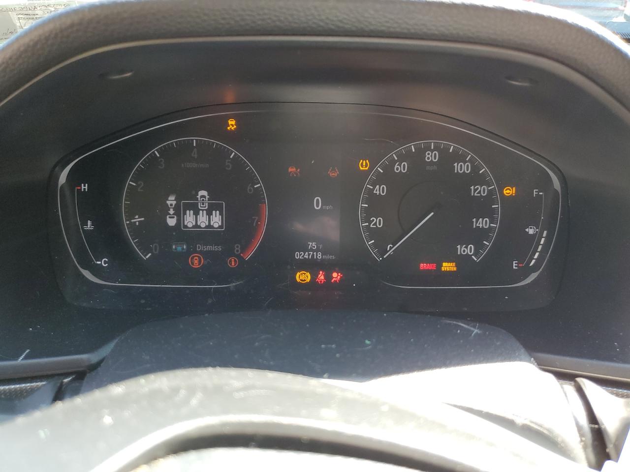 2022 HONDA ACCORD SPORT VIN:1HGCV1F39NA075076