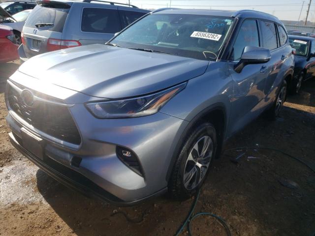 2021 TOYOTA HIGHLANDER XLE VIN: 5TDGZRBHXMS108804