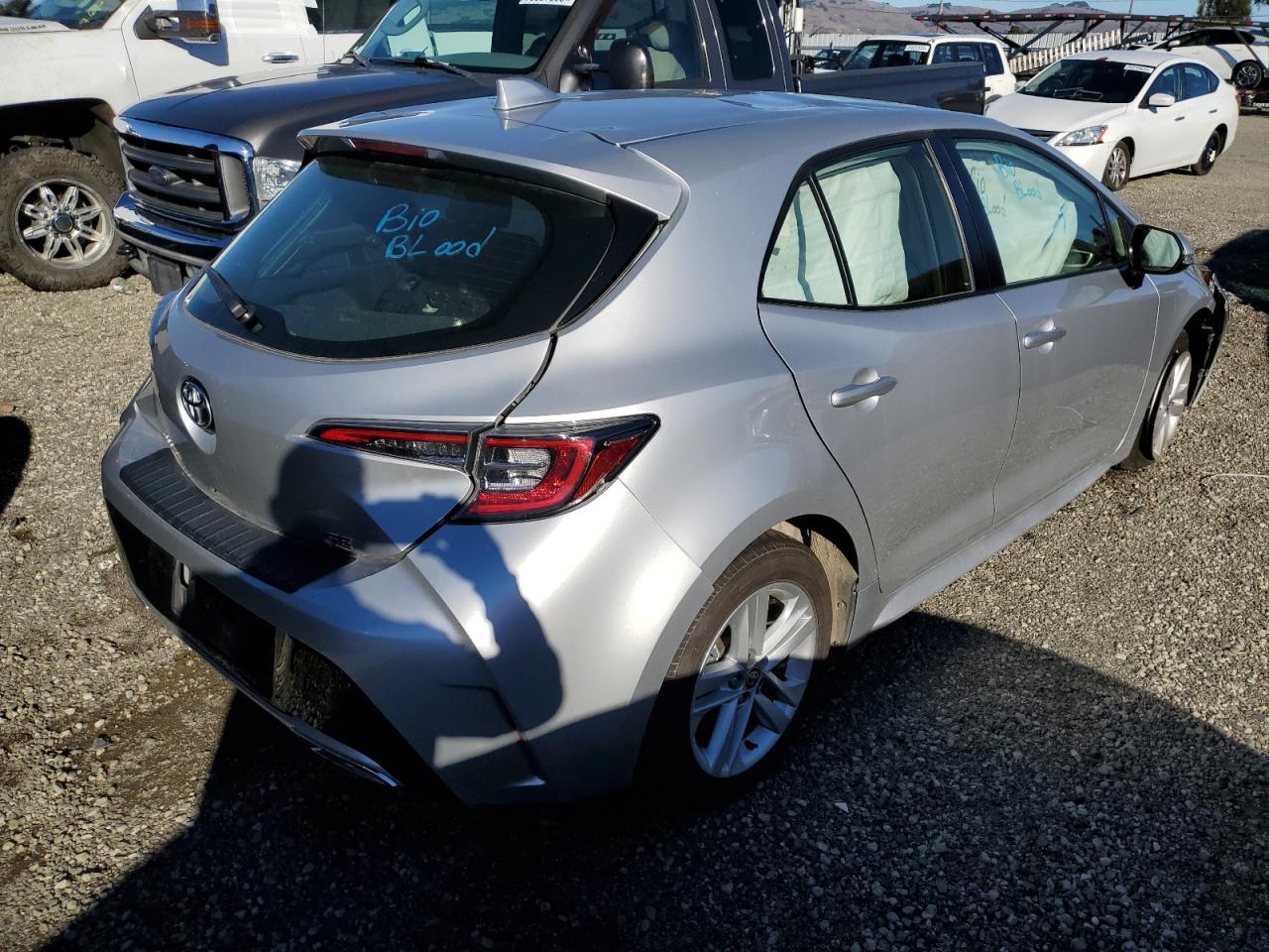 2022 TOYOTA COROLLA SE VIN:JTND4MBE5N3155540