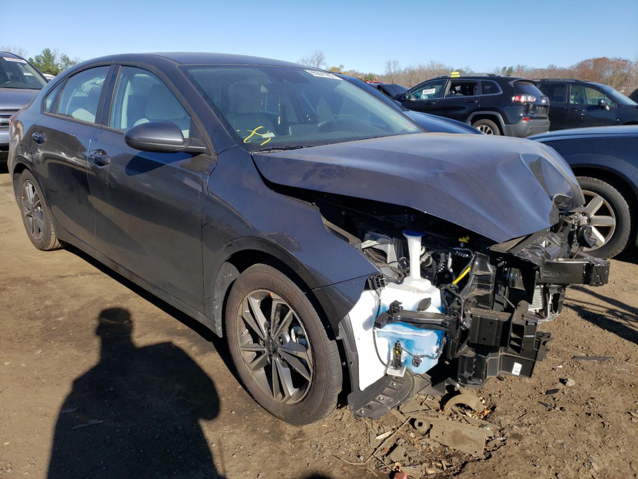 2022 KIA FORTE FE VIN:3KPF24AD5NE496246