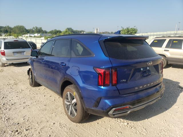 2021 KIA SORENTO EX VIN: 5XYRHD***********