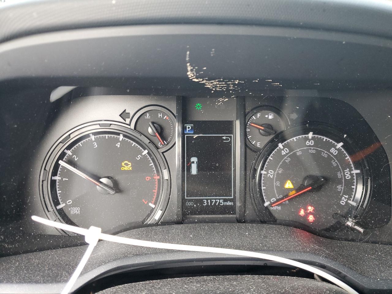 2022 TOYOTA 4RUNNER TRAIL VIN:JTETU5JR3N6003650