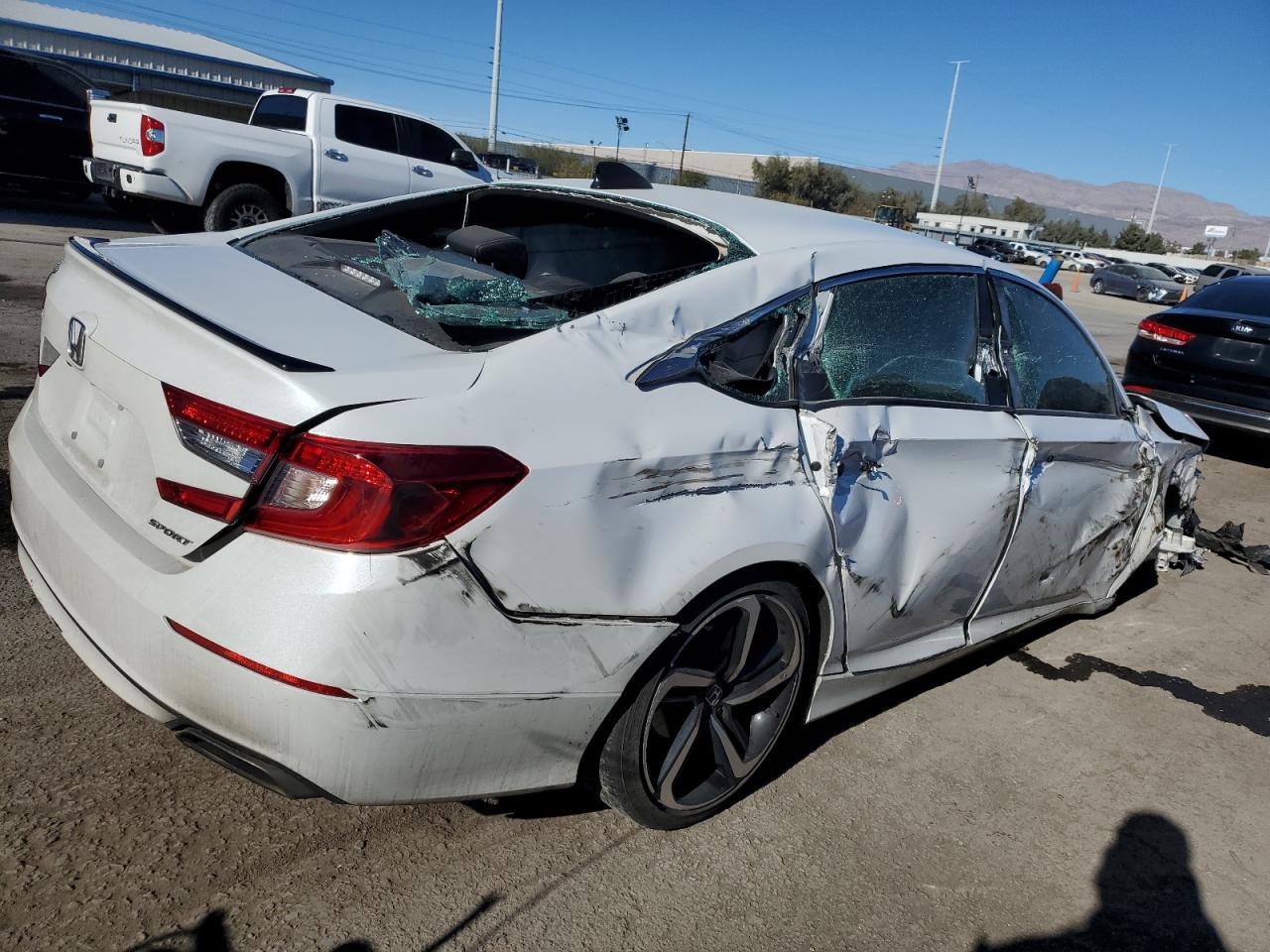 2022 HONDA ACCORD SPORT VIN:1HGCV1F3XNA009491