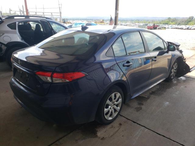 2021 TOYOTA COROLLA LE VIN: 5YFEPMAEXMP166587