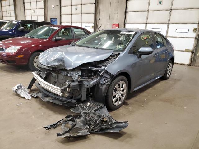 2021 TOYOTA COROLLA LE VIN: 5YFEPMAEXMP185785