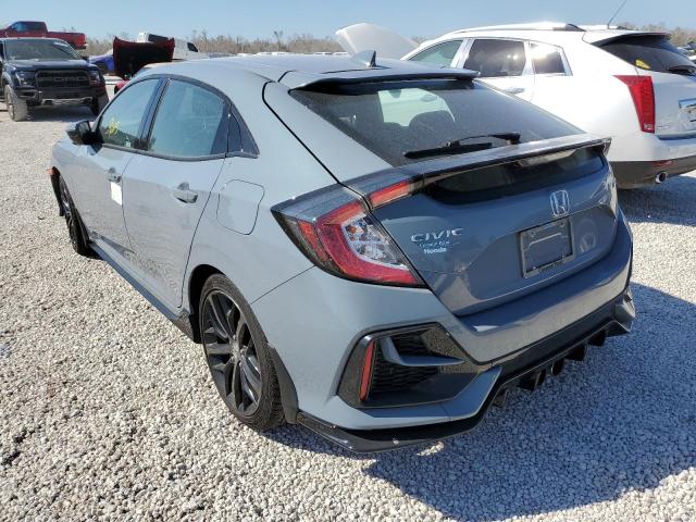 2021 HONDA CIVIC SPORT VIN: SHHFK7H45MU229977