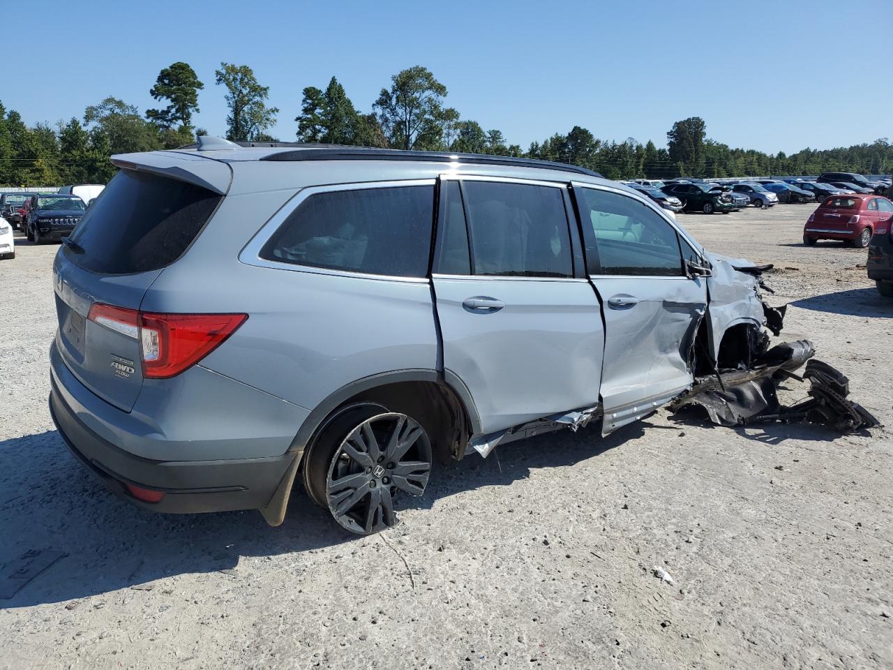 2022 HONDA PILOT SE VIN:5FNYF6H23NB078341
