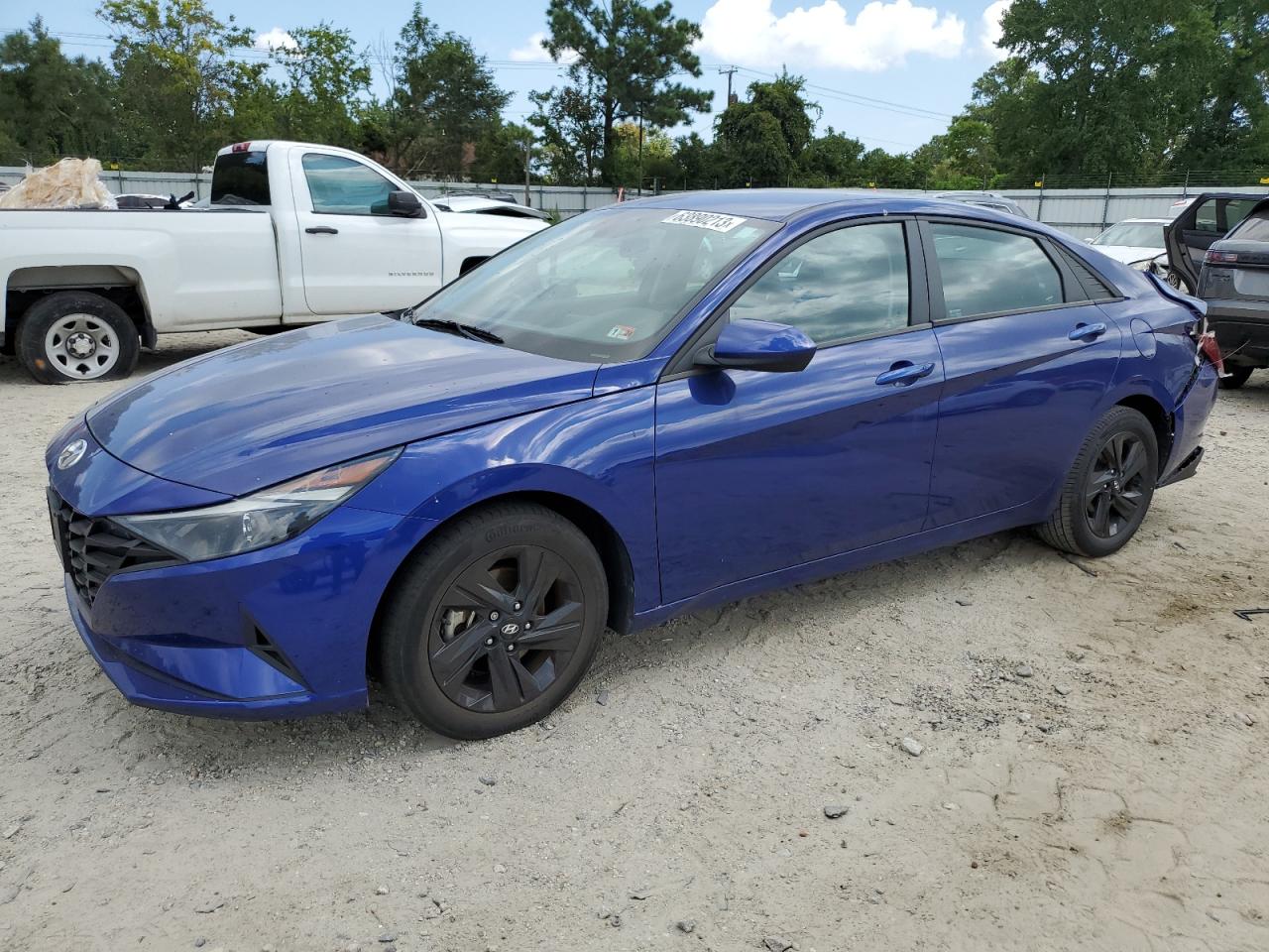 2022 HYUNDAI ELANTRA SEL VIN:5NPLS4AG9NH056684