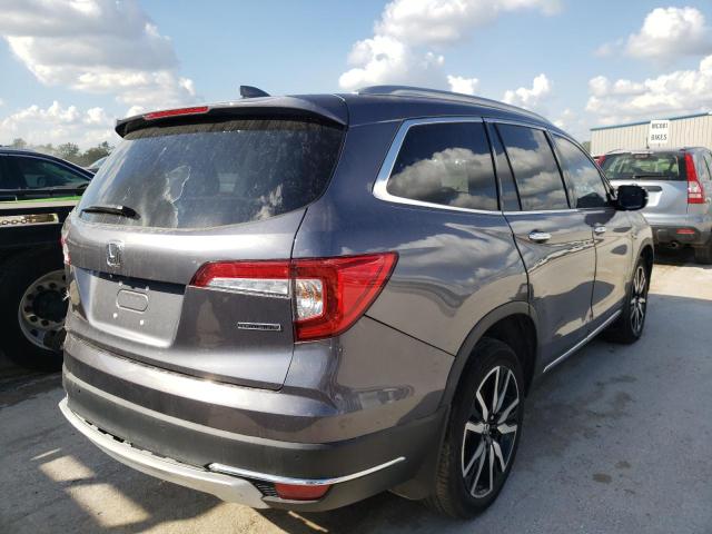 2021 HONDA PILOT TOURING VIN: 5FNYF5H93MB000924