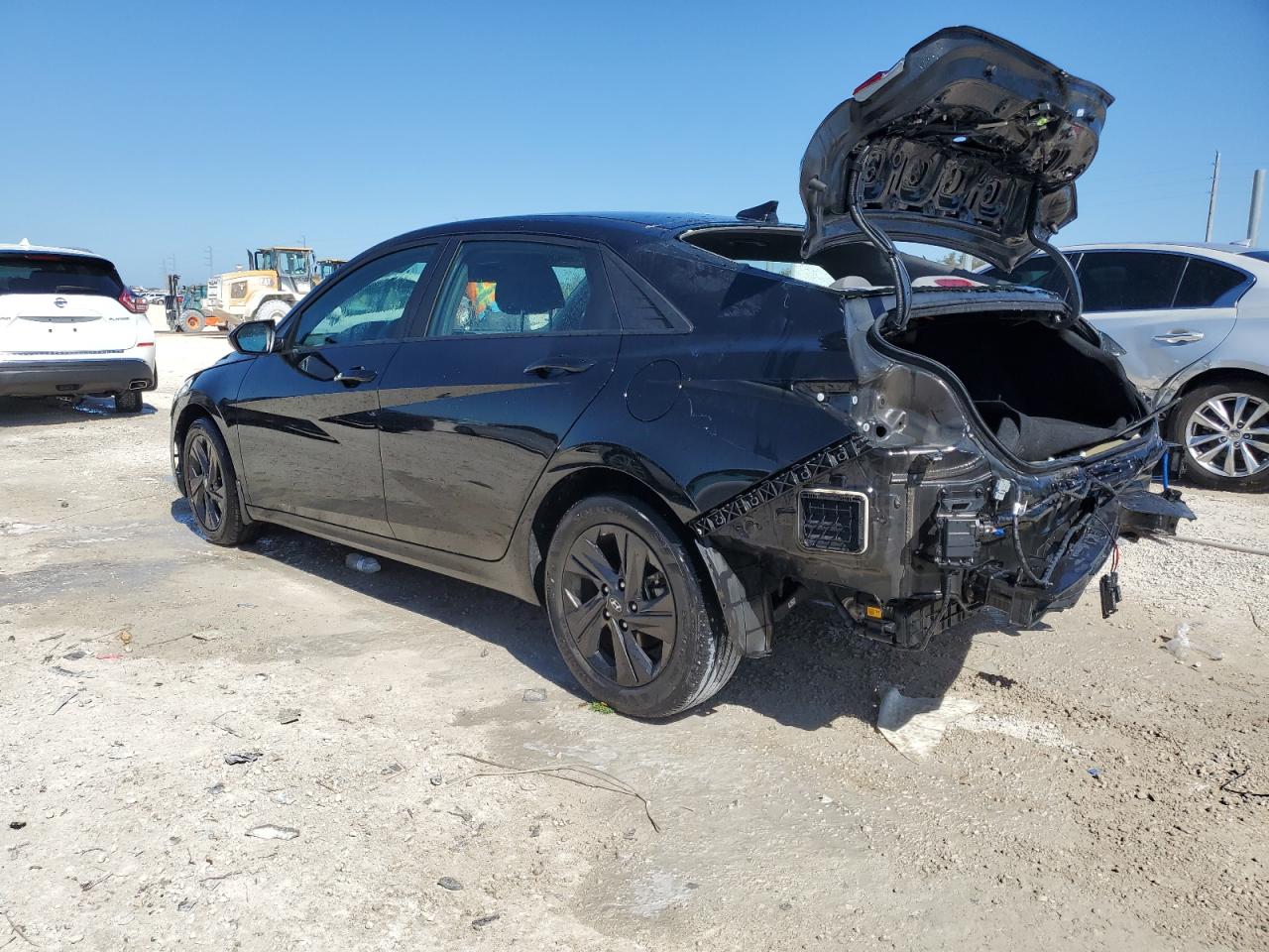 2022 HYUNDAI ELANTRA BLUE VIN:KMHLM4AJ3NU014843
