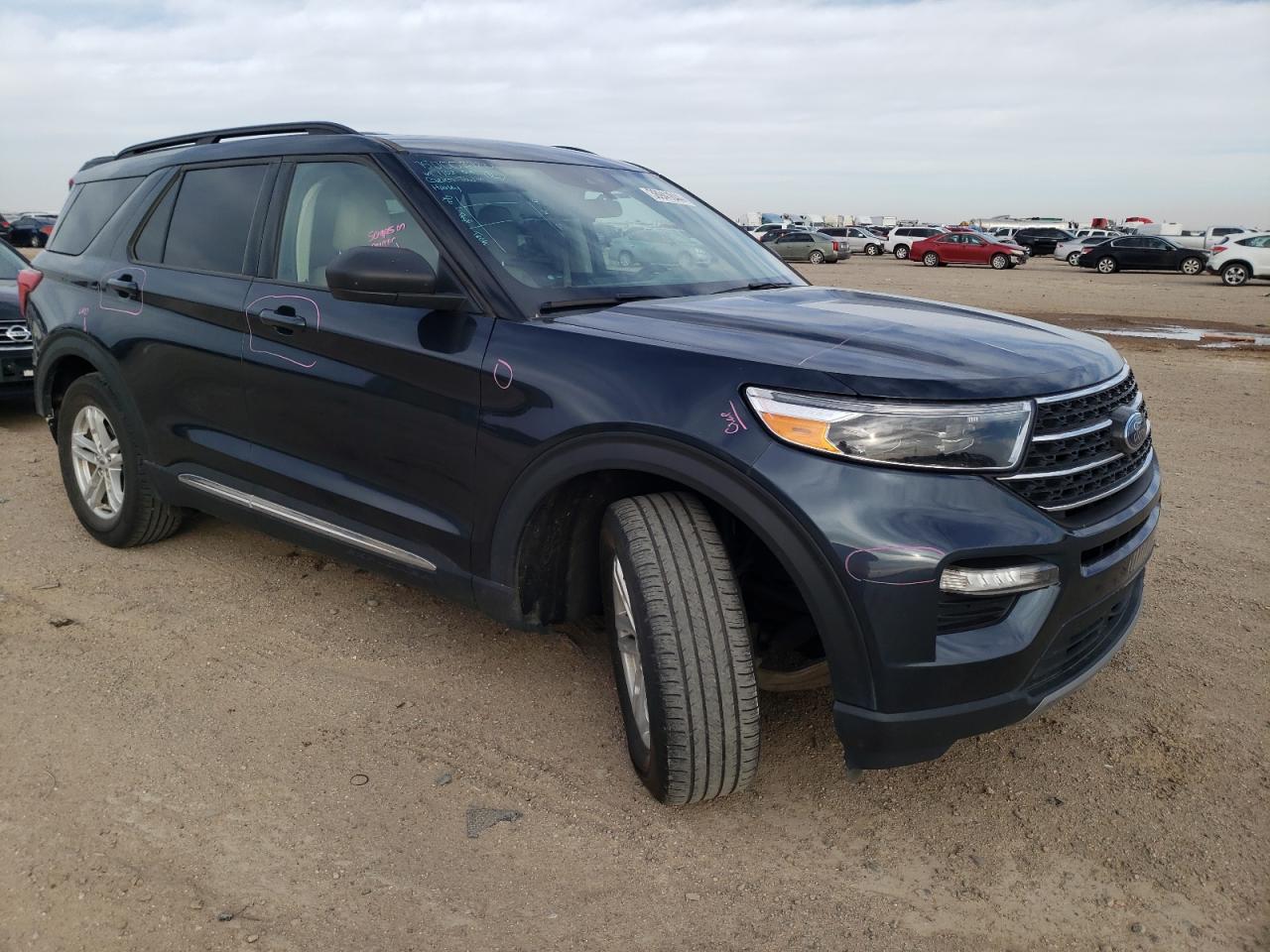 2022 FORD EXPLORER XLT VIN:1FMSK7DH8NGA83540