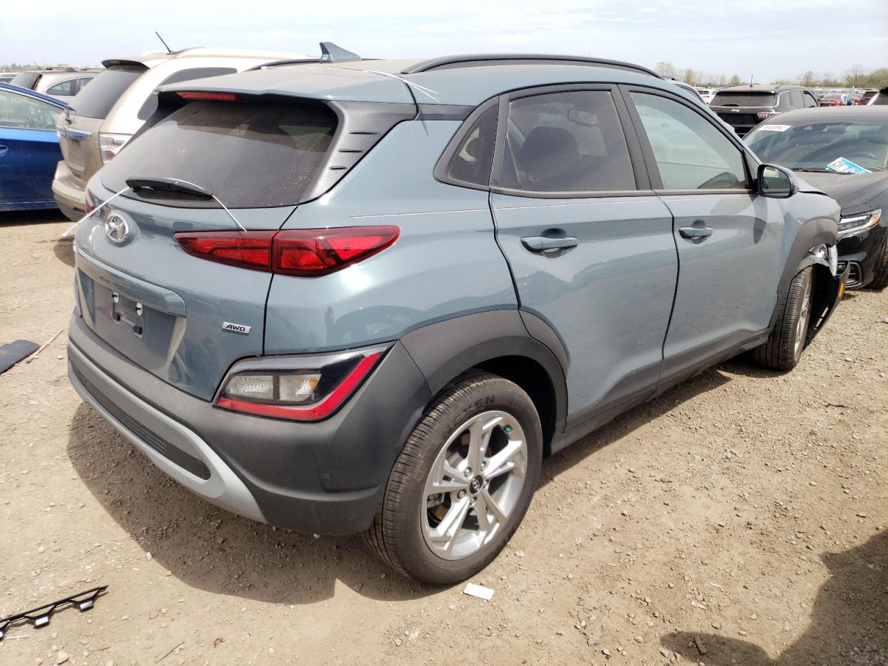2022 HYUNDAI KONA SEL VIN:KM8K3CAB5NU895580