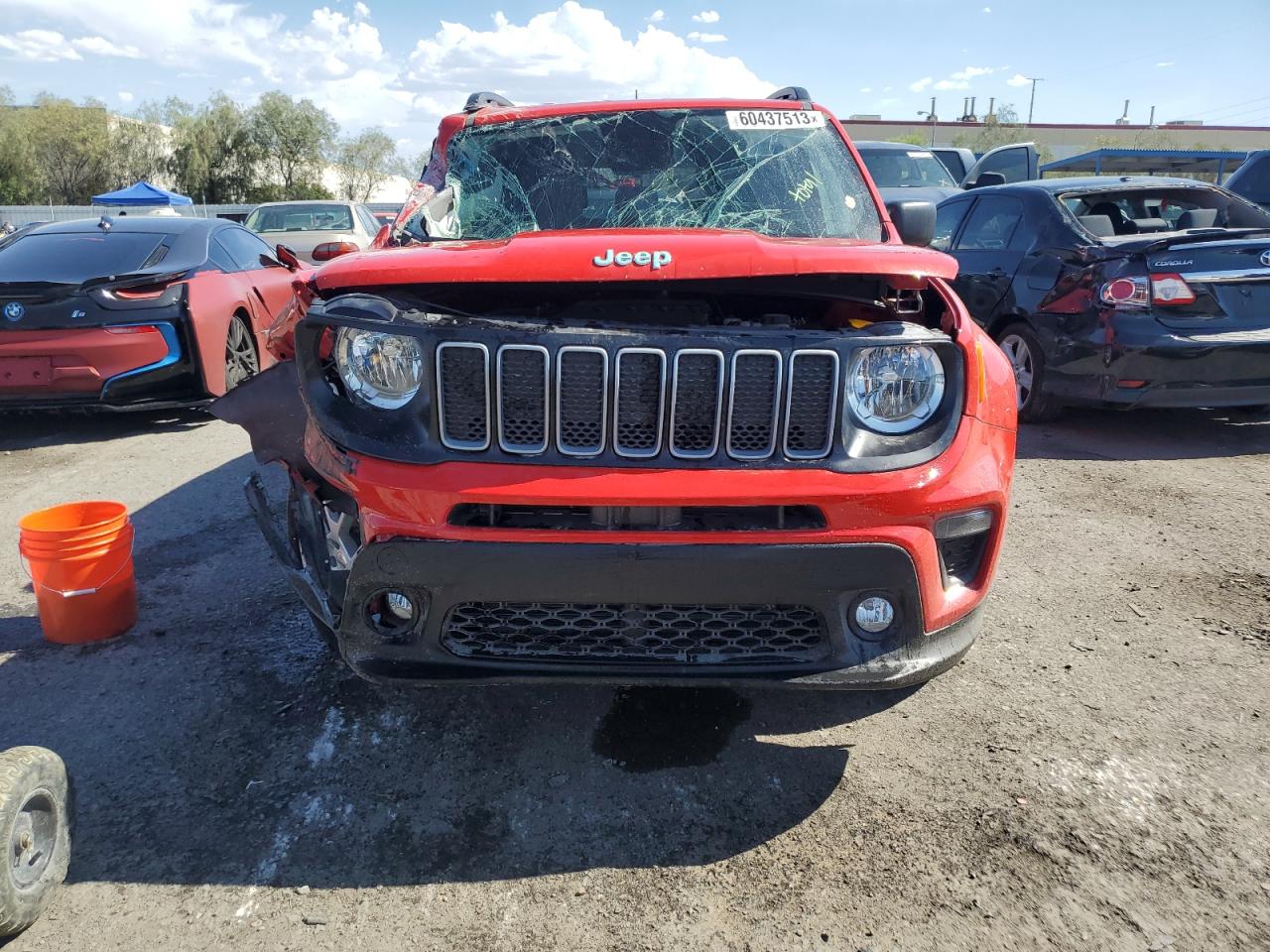 2022 JEEP RENEGADE LATITUDE VIN:ZACNJDB16NPN85892