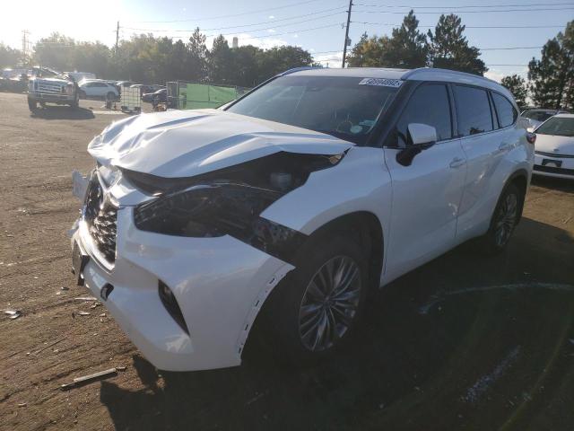 2021 TOYOTA HIGHLANDER PLATINUM VIN: 5TDFZRBH9MS105369