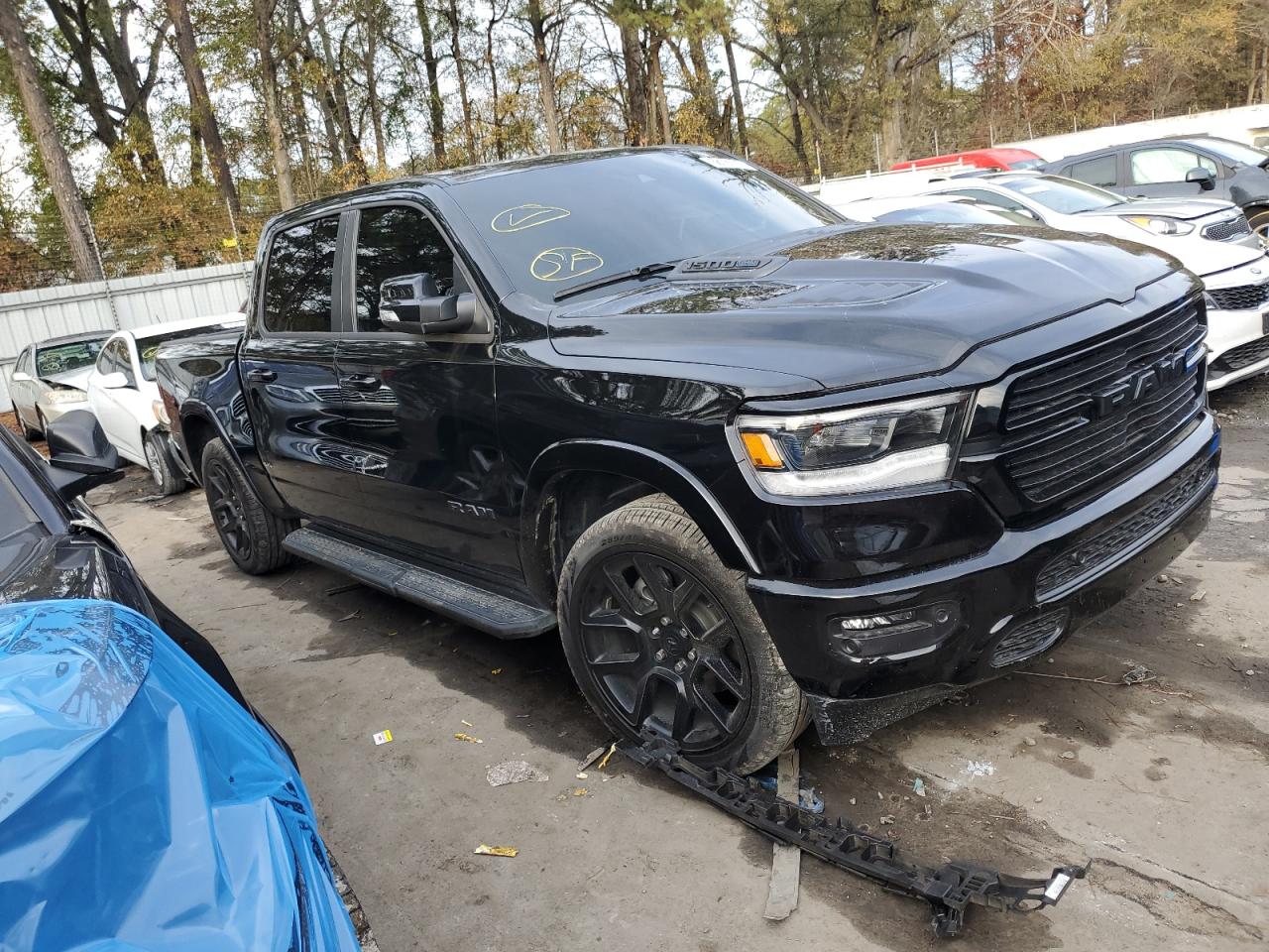 2022 RAM 1500 LARAMIE VIN:1C6SRFJT2NN138702