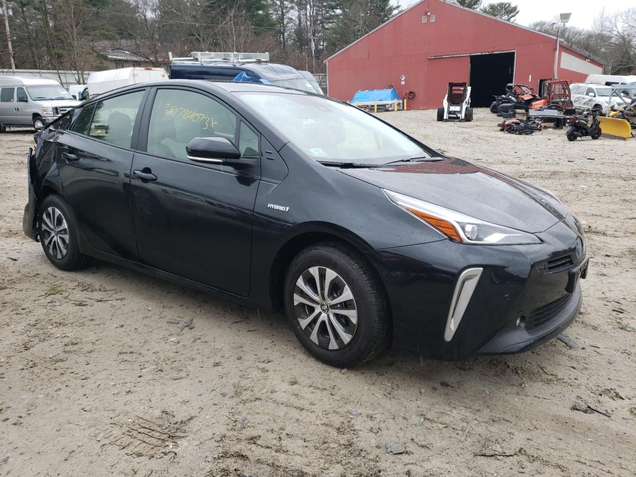 2022 TOYOTA PRIUS LE VIN:JTDL9MFU8N3040479