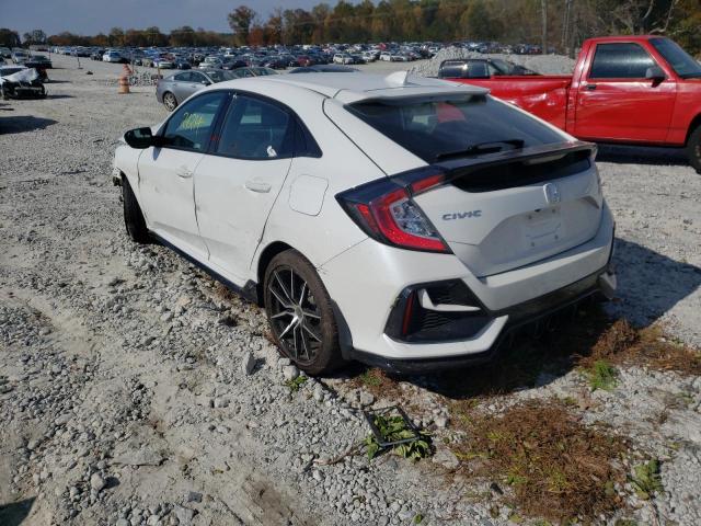 2021 HONDA CIVIC SPORT VIN: SHHFK7H4XMU228081