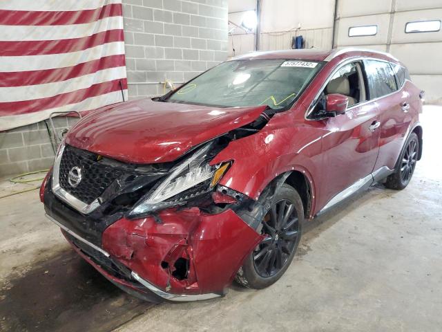 2021 NISSAN MURANO PLATINUM VIN: 5N1AZ2DJ1MC102562