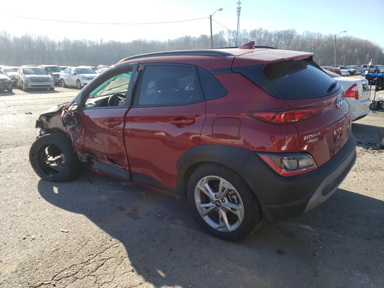 2022 HYUNDAI KONA SEL VIN:KM8K3CAB4NU877412