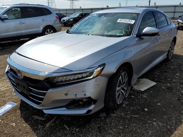 2021 HONDA ACCORD HYBRID EXL VIN: 1HGCV3F5XMA013200