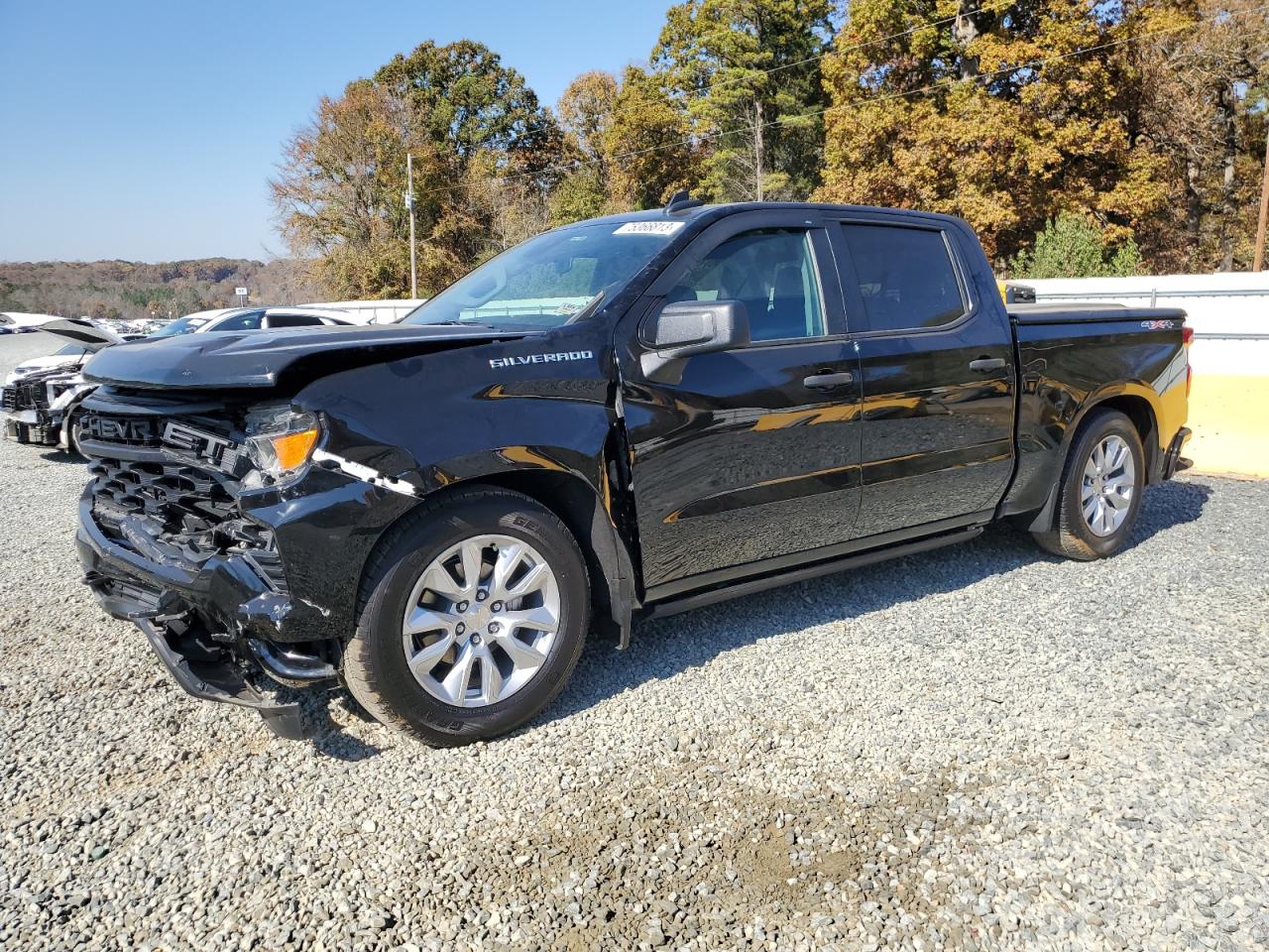 2022 CHEVROLET SILVERADO K1500 CUSTOM VIN:1GCPDBEK0NZ576165