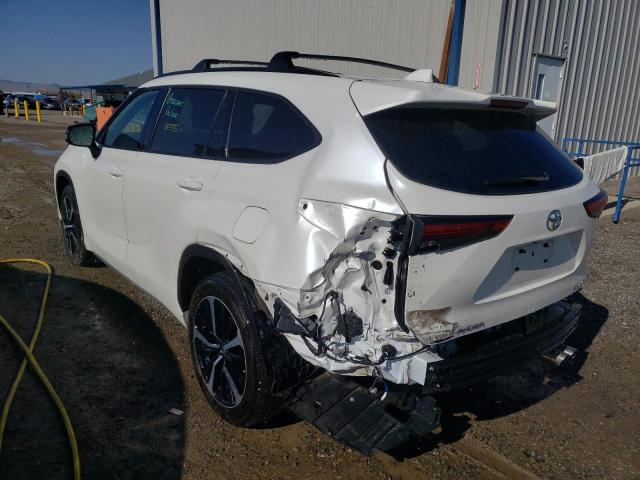 2021 TOYOTA HIGHLANDER XSE VIN: 5TDLZRBH9MS112910