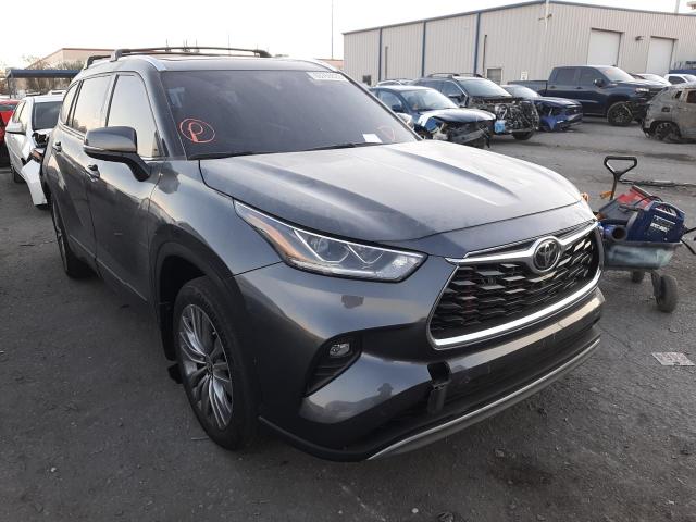 2021 TOYOTA HIGHLANDER PLATINUM VIN: 5TDFZRAH6MS037114