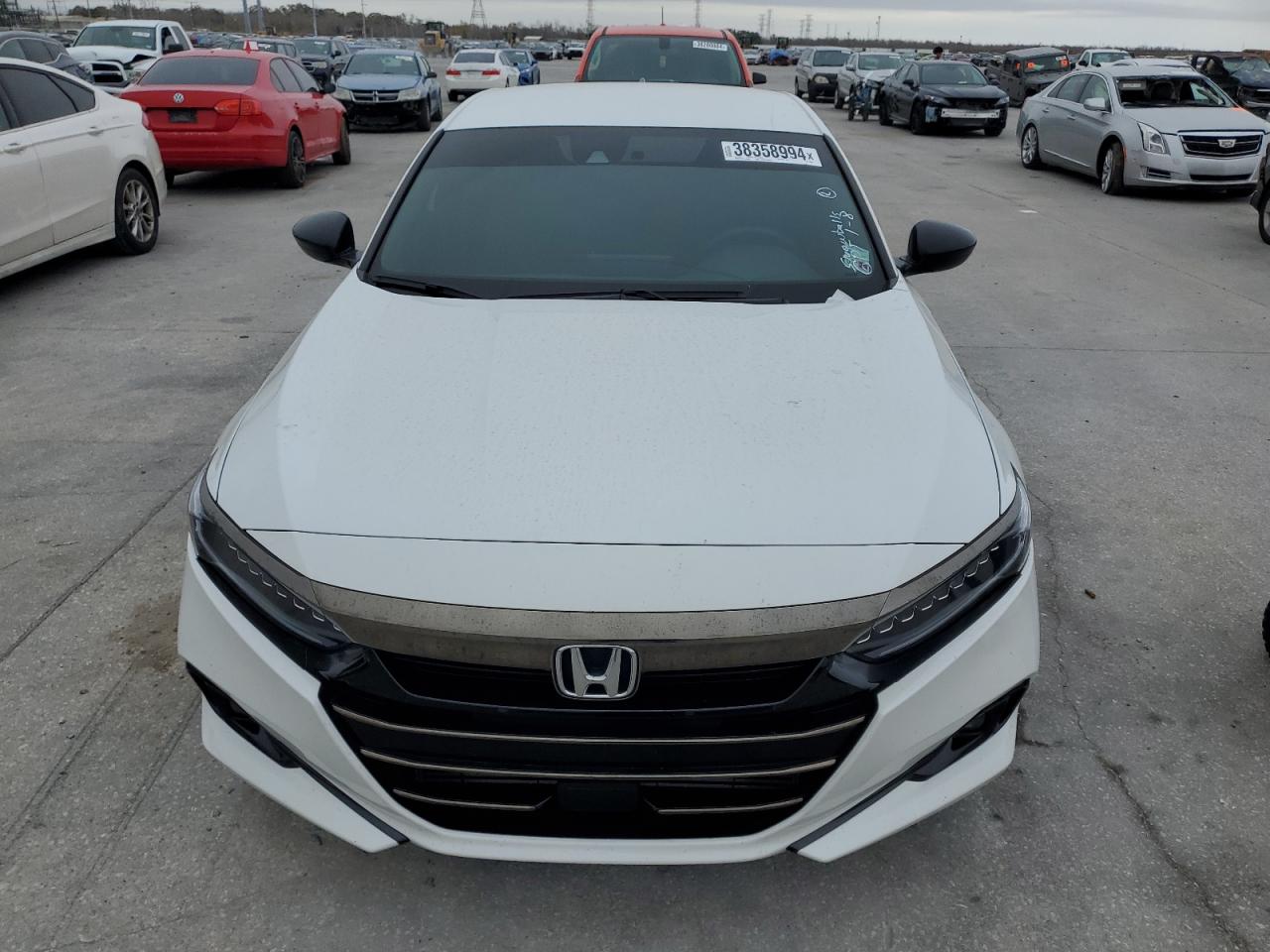 2022 HONDA ACCORD SPORT VIN:1HGCV1F34NA124541