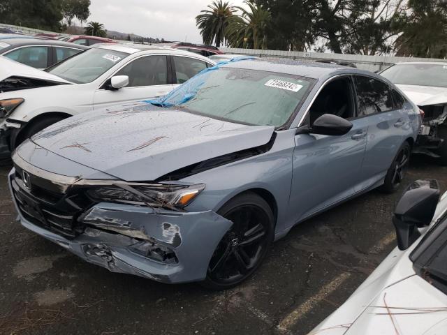 2021 HONDA ACCORD SPORT VIN: 1HGCV1F39MA072175