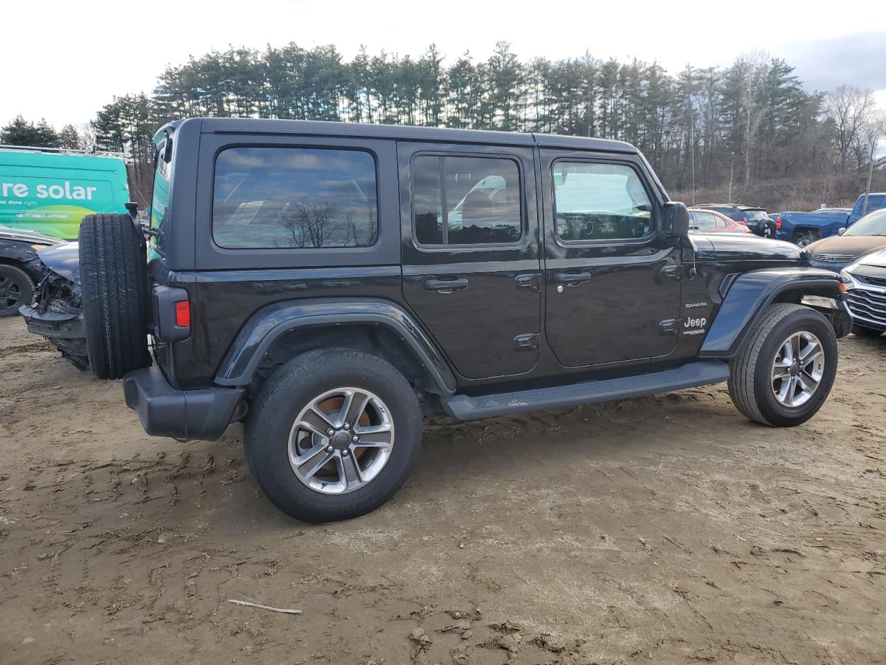 2022 JEEP WRANGLER UNLIMITED SAHARA VIN:1C4HJXENXNW160257