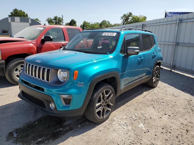 2021 JEEP RENEGADE LIMITED VIN: ZACNJDD16MPM17651