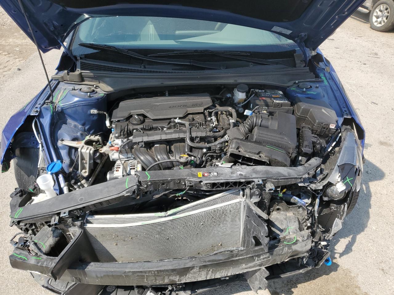 2022 HYUNDAI ELANTRA SEL VIN:5NPLS4AG7NH082054