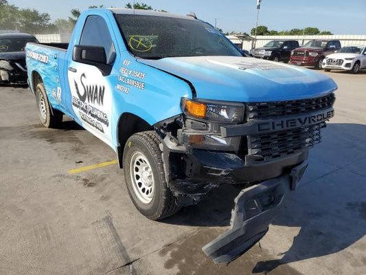 2021 CHEVROLET SILVERADO K1500 VIN: 3GCNYA***********