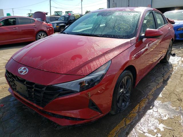 2021 HYUNDAI ELANTRA SEL VIN: KMHLM4AG3MU074477