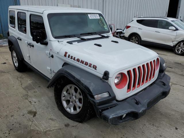 2021 JEEP WRANGLER UNLIMITED SPORT VIN: 1C4HJXDN5MW558329