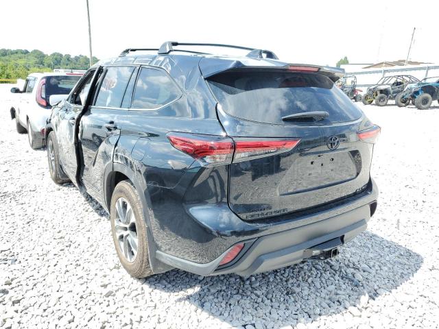 2021 TOYOTA HIGHLANDER XLE VIN: 5TDHZRBH6MS098194