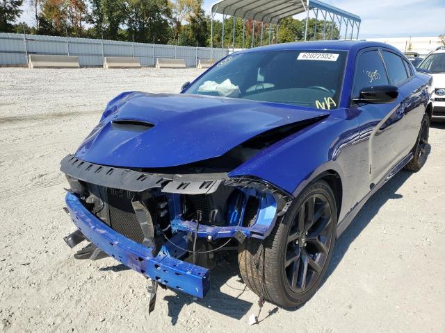 2021 DODGE CHARGER GT VIN: 2C3CDXHG4MH527945