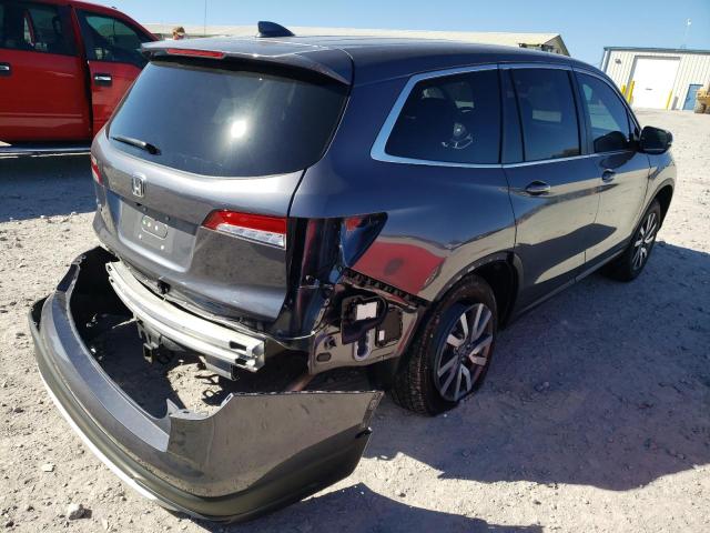 2021 HONDA PILOT EXL VIN: 5FNYF5H56MB039245