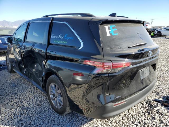 2021 TOYOTA SIENNA LE VIN: 5TDKSKFC0MS037648