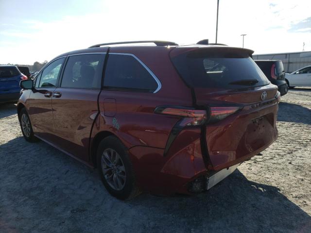 2021 TOYOTA SIENNA XLE VIN: 5TDYRKEC2MS066253