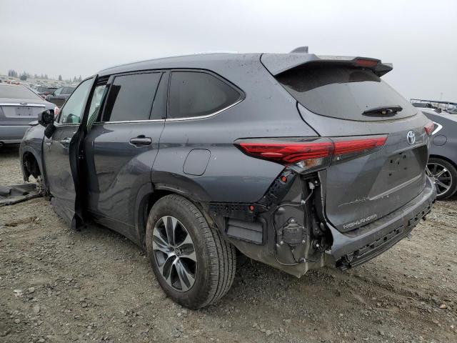 2021 TOYOTA HIGHLANDER HYBRID XLE VIN: 5TDHBRCH9MS514614