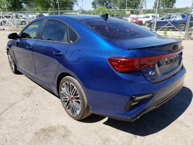 2021 KIA FORTE GT VIN: 3KPF44AC2ME274215