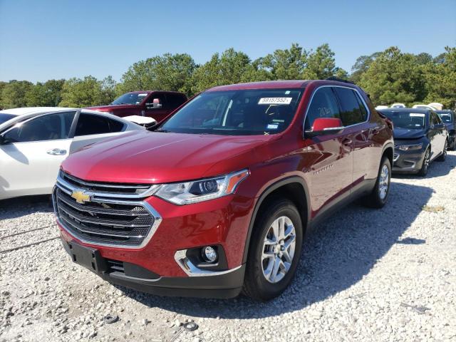 2021 CHEVROLET TRAVERSE LT VIN: 1GNERGKW7MJ124327