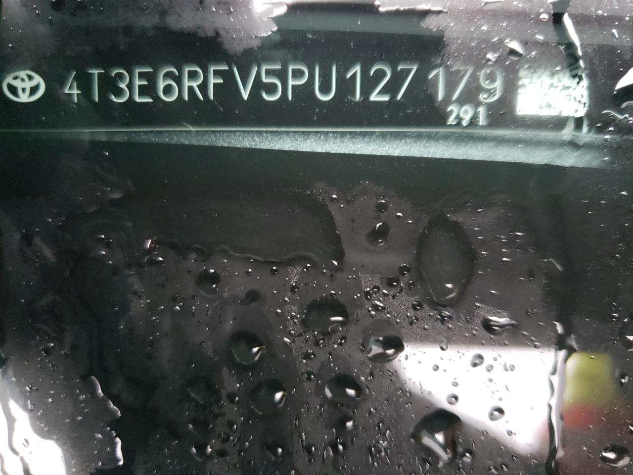 2023 TOYOTA RAV4 XSE VIN:4T3E6RFV5PU127179