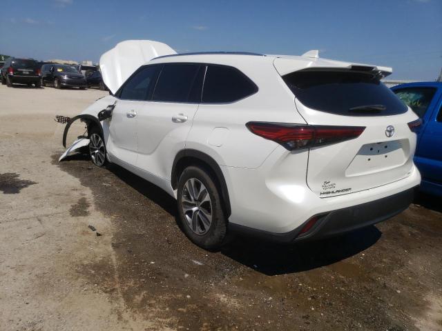 2021 TOYOTA HIGHLANDER XLE VIN: 5TDGZRAH2MS032805