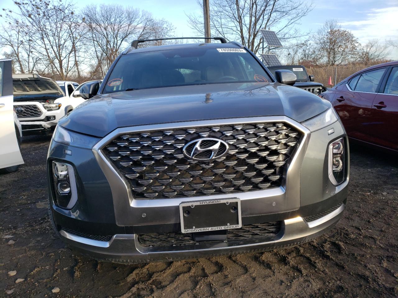 2022 HYUNDAI PALISADE CALLIGRAPHY VIN:KM8R7DHE3NU378075