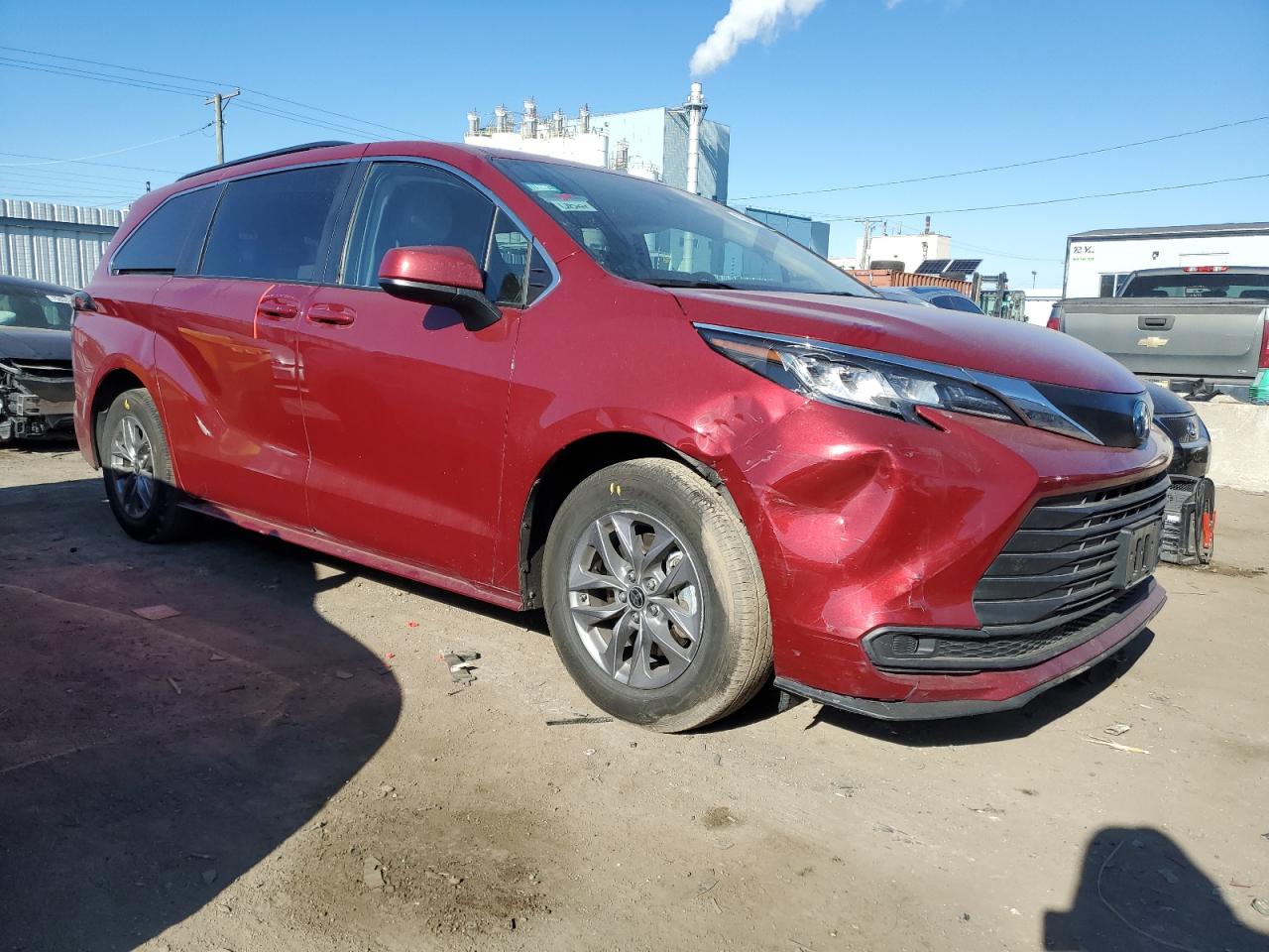 2022 TOYOTA SIENNA LE VIN:5TDKRKEC3NS134874